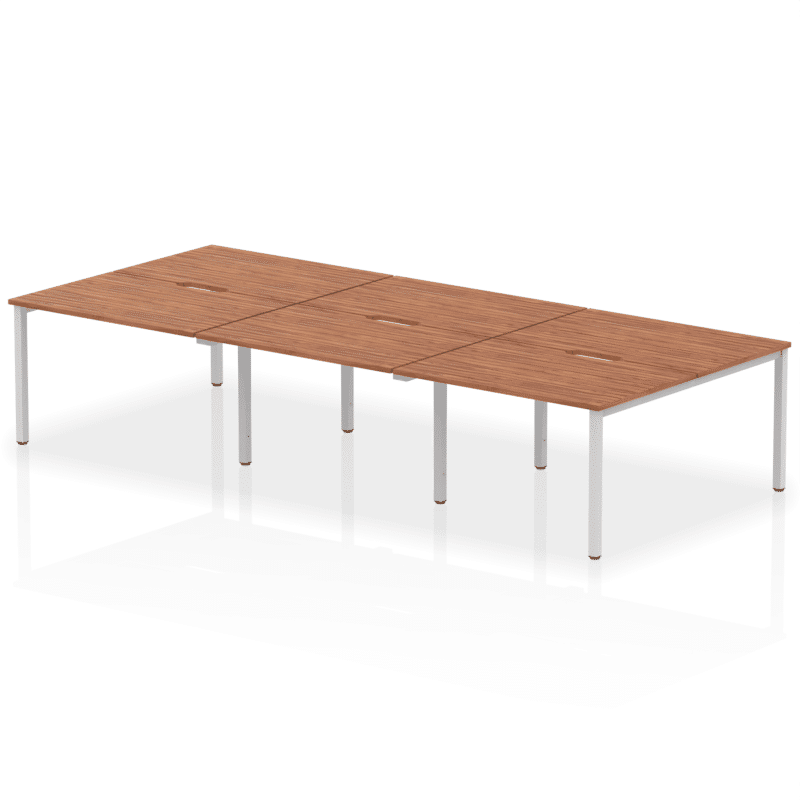 Evolve Plus B2B Bench Desk - 6 Person - Image 9