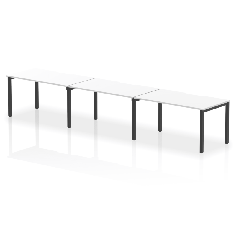 Evolve Plus Single Row Bench Desk - 3 Person - Image 47