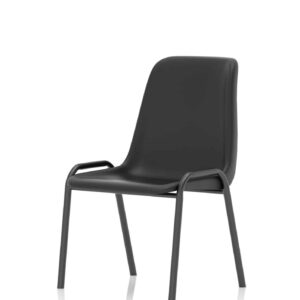 Polly Medium Back Stacking Polypropylene Visitor Chair - Image 3
