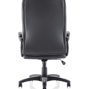Dakota High Back Black Leather Executive Office Chair with Arms - Image 6