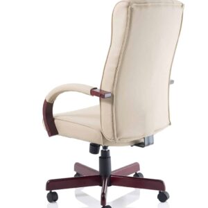 Chesterfield High Back Leather Executive Office Chair with Arms - Image 34