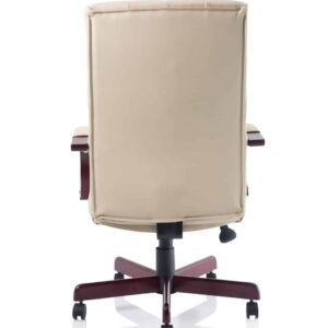 Chesterfield High Back Leather Executive Office Chair with Arms - Image 35