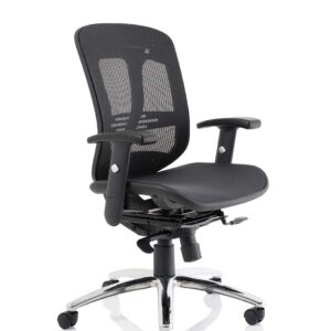 Mirage II Mesh Back Task Operator Office Chair with Height Adjustable Arms - Image 10