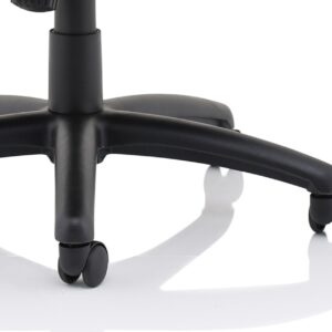 Winsor Medium Back Executive Black Leather Office Chair with Arms - Image 11