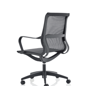 Lula Medium Mesh Back Executive Office Chair with Arms - Image 5