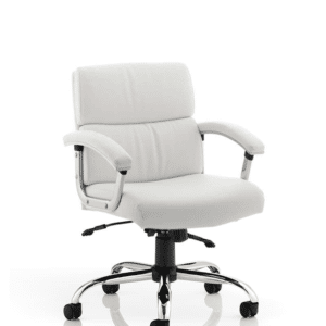 Desire Medium Back Leather Executive Office Chair with Arms