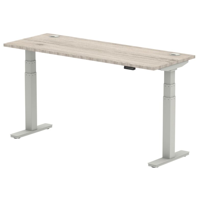 Air Height Adjustable Slimline Desk With Cable Ports - Image 41