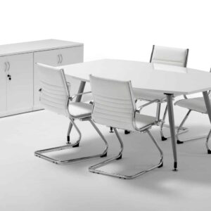 High Gloss Twin Cupboard With Credenza Top - Image 4