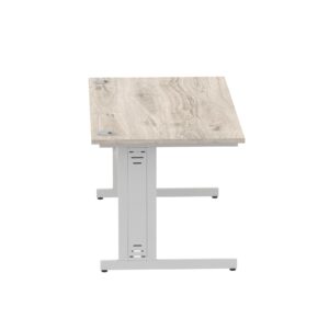 Impulse 1600mm Straight Desk Cable Managed Leg - Image 50