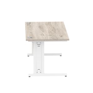 Impulse 1600mm Straight Desk Cable Managed Leg - Image 57