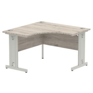 Impulse 1200mm Cable Managed Leg Corner Desk - Image 3