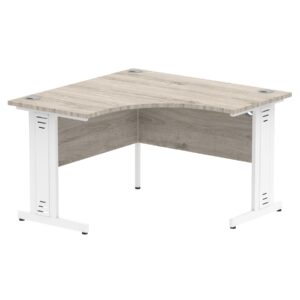 Impulse 1200mm Cable Managed Leg Corner Desk - Image 4