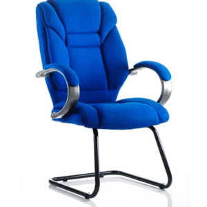 Galloway High Back Cantilever Visitor Chair with Arms - Image 5