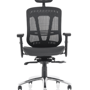 Mirage II Mesh Back Task Operator Office Chair with Height Adjustable Arms - Image 2