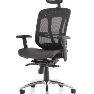 Mirage II Mesh Back Task Operator Office Chair with Height Adjustable Arms - Image 3