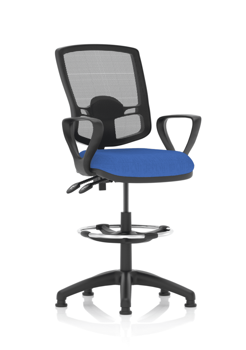 Eclipse Plus II Deluxe Mesh Back Task Operator Office Chair - Image 12