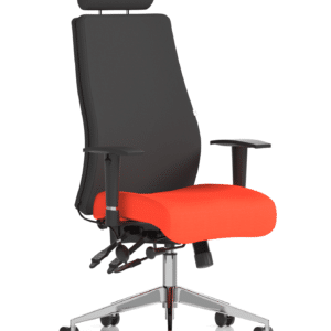 Onyx High Back Ergonomic Posture Chair with Height Adjustable Arms - Image 42