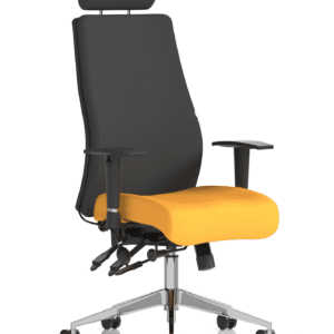 Onyx High Back Ergonomic Posture Chair with Height Adjustable Arms - Image 43