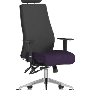 Onyx High Back Ergonomic Posture Chair with Height Adjustable Arms - Image 46