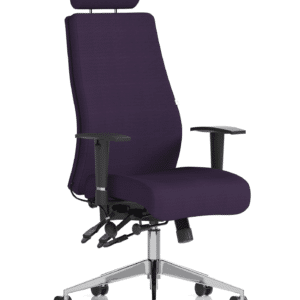 Onyx High Back Ergonomic Posture Chair with Height Adjustable Arms - Image 62