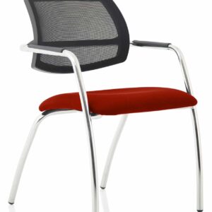 Swift Medium Back Visitor Chair (Straight Leg) - Image 6