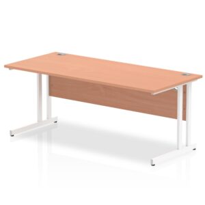 Impulse 1800mm Straight Desk Cantilever Leg - Image 2