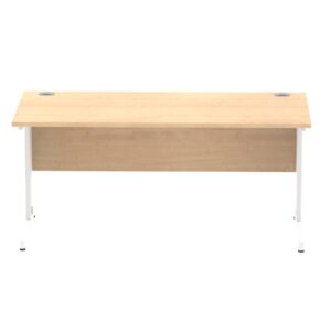 Impulse 1600mm Straight Desk Cable Managed Leg - Image 83