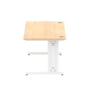 Impulse 1600mm Straight Desk Cable Managed Leg - Image 89