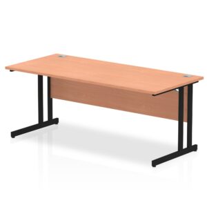 Impulse 1800mm Straight Desk Cantilever Leg - Image 3