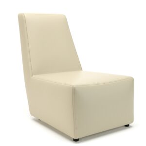 Pella 65cm Wide Chair in Cristina Marrone Ultima Faux Leather - Image 4