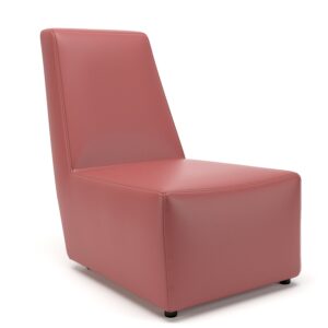 Pella 65cm Wide Chair in Cristina Marrone Ultima Faux Leather - Image 7