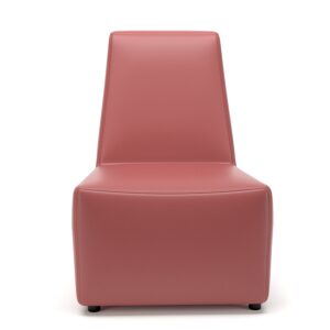 Pella 65cm Wide Chair in Cristina Marrone Ultima Faux Leather - Image 8