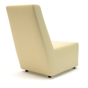 Pella 65cm Wide Chair in Cristina Marrone Ultima Faux Leather - Image 12