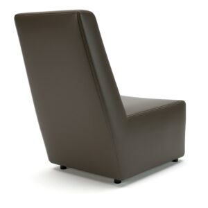 Pella 65cm Wide Chair in Cristina Marrone Ultima Faux Leather - Image 15