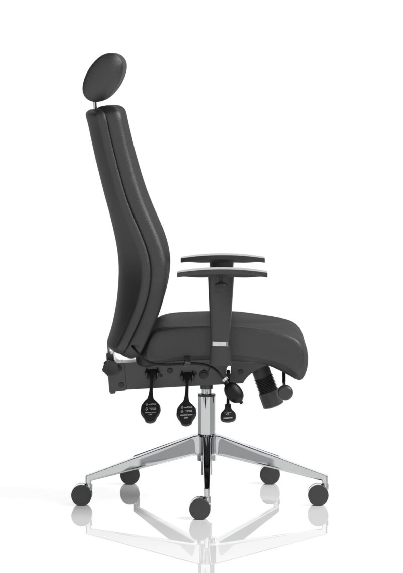 Onyx High Back Ergonomic Posture Chair with Height Adjustable Arms - Image 24