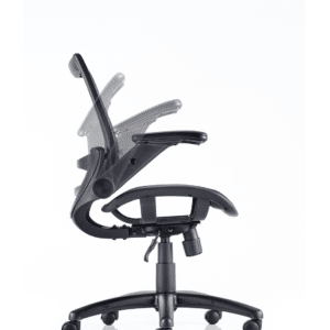Fuller Medium Mesh Back Task Operator Office Chair with Folding Arms - Image 3