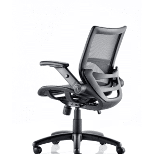 Fuller Medium Mesh Back Task Operator Office Chair with Folding Arms - Image 6