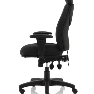 Jet High Back Black Fabric Task Operator Office Chair - Image 4