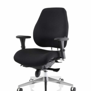 Chiro Plus High Back Ergonomic Posture Chair Black with Arms - Image 3