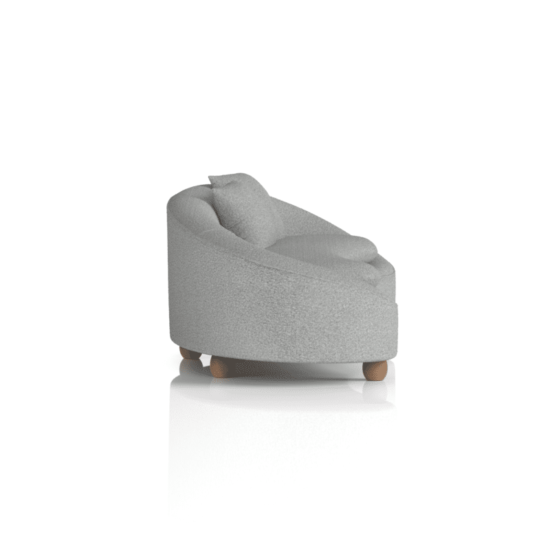 Mimi 3 Seater Curved Sofa - Image 8