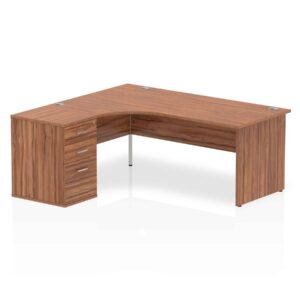 OE - Impulse Panel End Crescent Desk Workstation - Image 7
