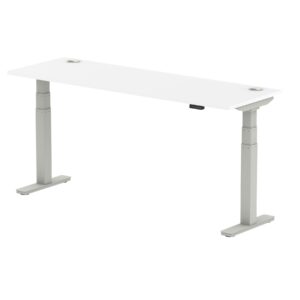 OE - Air Height Adjustable Slimline Desk With Cable Ports - Image 13