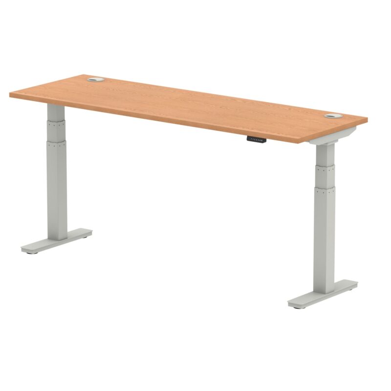 OE - Air Height Adjustable Slimline Desk With Cable Ports - Image 21