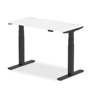 OE - Air Height Adjustable Slimline Desk With Cable Ports - Image 57