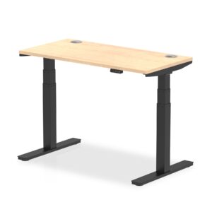 OE - Air Height Adjustable Slimline Desk With Cable Ports - Image 61