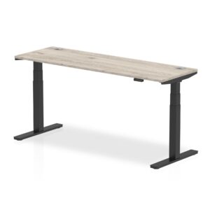 OE - Air Height Adjustable Slimline Desk With Cable Ports - Image 72