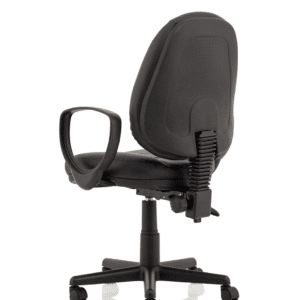 Jackson Medium Back Black Leather Task Operator Office Chair - Image 16