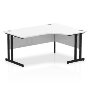 OE - Impulse 1600mm Right Crescent Desk Cantilever Leg - Image 17