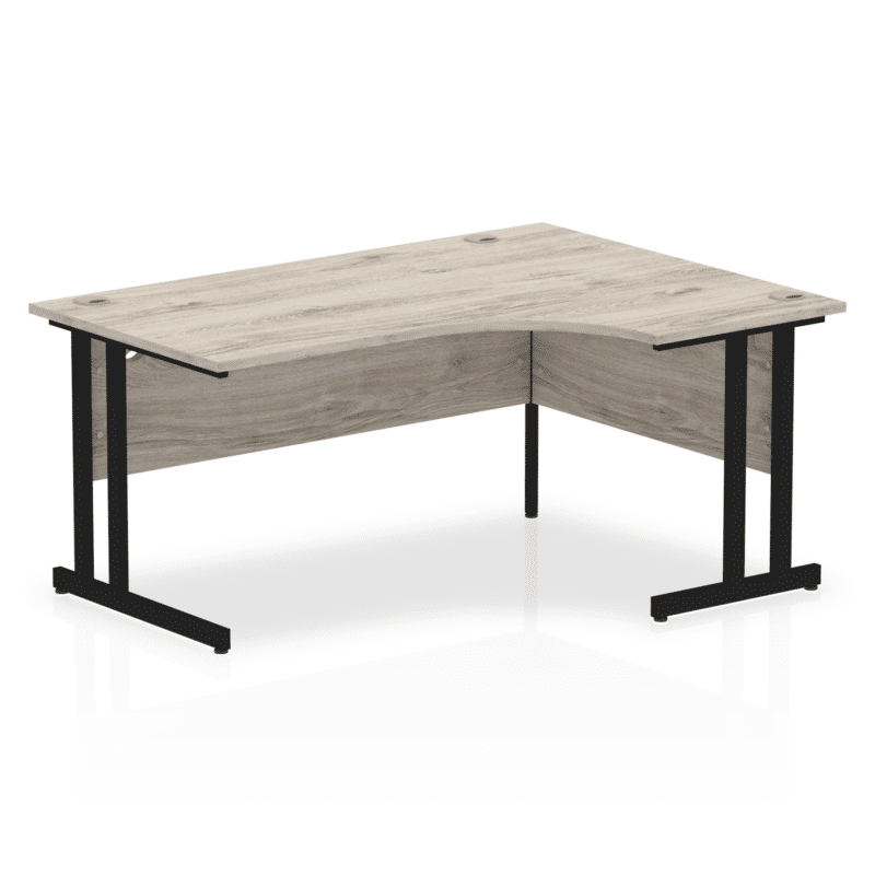 OE - Impulse 1600mm Right Crescent Desk Cantilever Leg - Image 18
