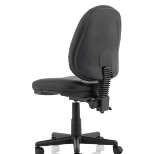 Jackson Medium Back Black Leather Task Operator Office Chair - Image 4